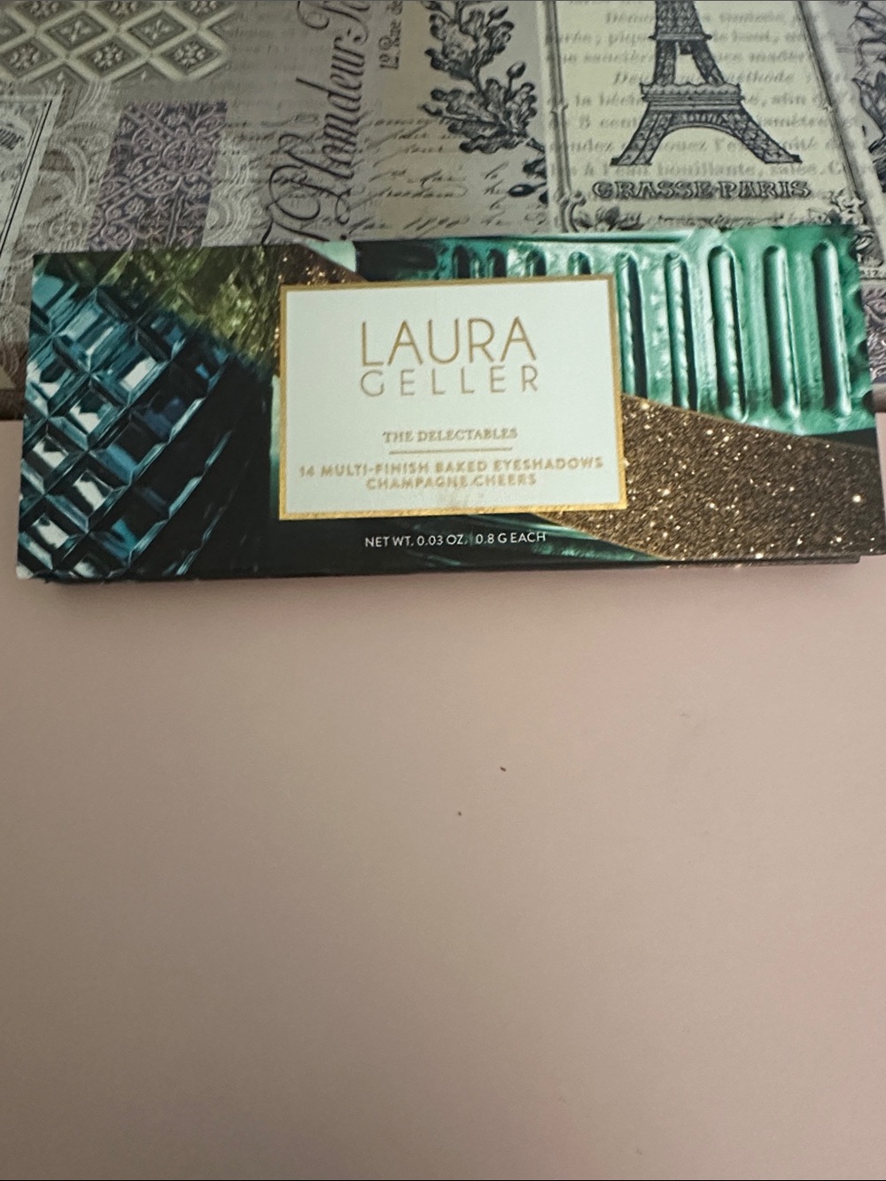 Laura Geller The Delectables Eyeshadow Palette in Teal, Gold, Black